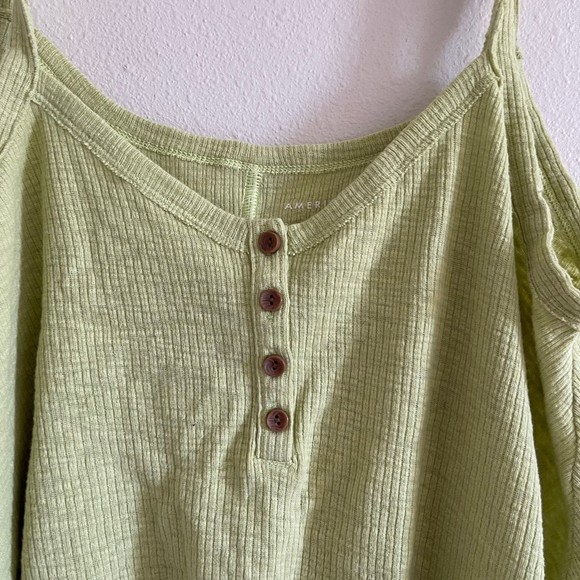 AMERICAN eagle Tank Top green size small - Picture 2 of 5